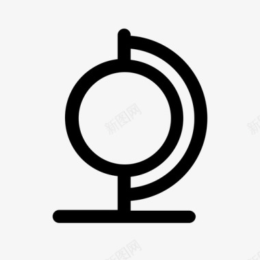 地理学地理学校地球教育图标图标