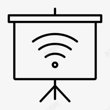 讲解知识wifi屏幕显示投影讲解器图标图标