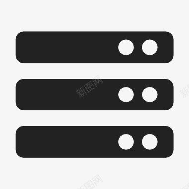 云服务器服务器堆栈云数据图标图标