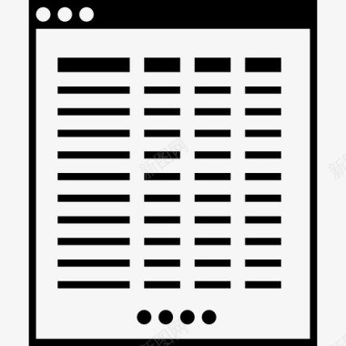 绩效考核表格数据表网格电子表格图标图标