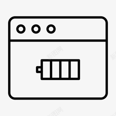 状态图标浏览器电池电池电量电池状态图标图标