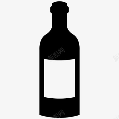 酒瓶餐饮娱乐图标图标