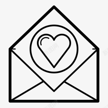 电子邮件打开邮件电子邮件收藏图标图标