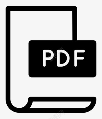 pdf画册pdfdoc文件格式图标图标