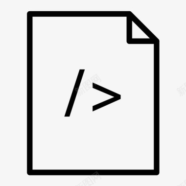 html结束标记页代码折叠角图标图标