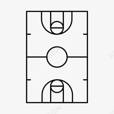篮球场比赛nba图标图标