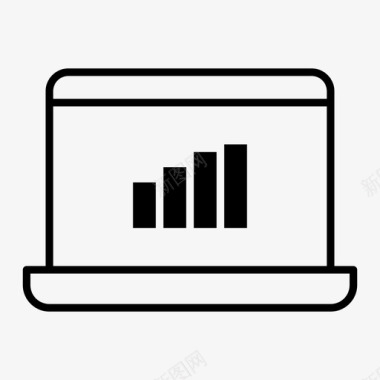 加载条笔记本电脑信号互联网连接移动信号图标图标