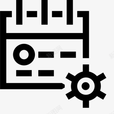 月表格设置日历月计划图标图标