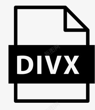 展板名称divx文件扩展名名称图标图标