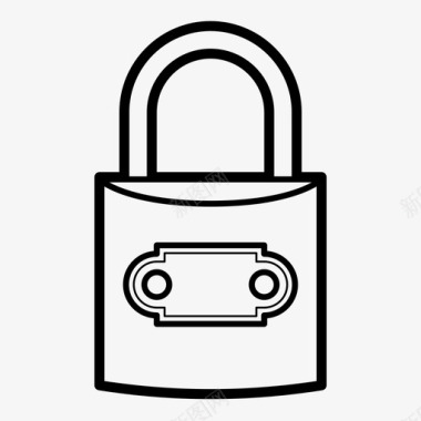 锁锁门锁密码图标图标