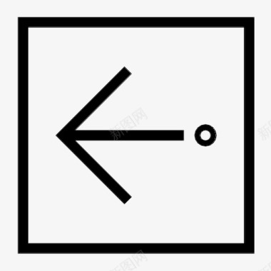 指示方向的工具左箭头方向图标图标