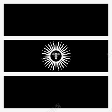阿根廷国家国旗图标图标
