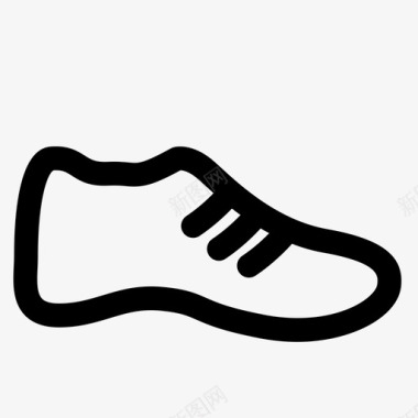 鞋子靴子腿图标图标