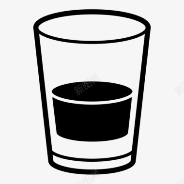 葡萄串小杯饮料酒图标图标