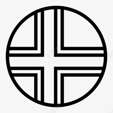 挪威国家挪威国旗图标图标