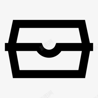 午餐盒快餐饭图标图标