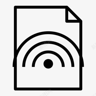 页面素材无线纸张页面纸张图标图标