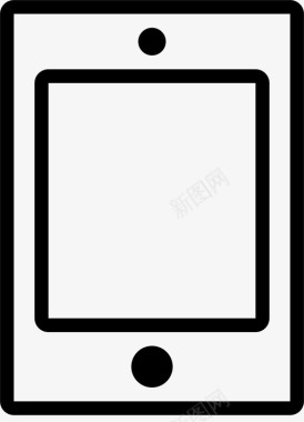 超薄平板电脑平板电脑电子商务ipad图标图标