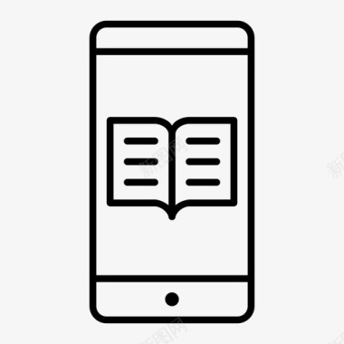 移动界面设计bookmobileandroid手机图标图标