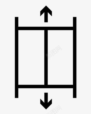 电梯看板货运电梯机场大楼图标图标