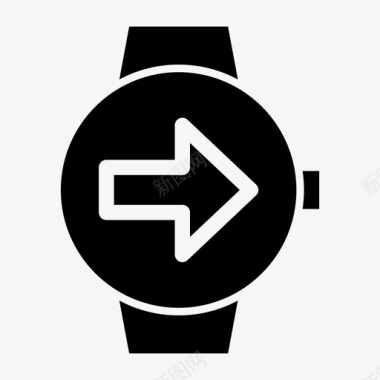 跳过smartwatch右下一个选项图标图标