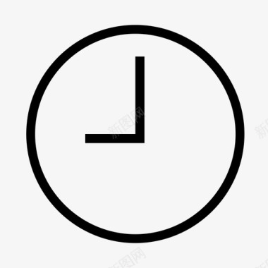 钟表钟表指针时间图标图标