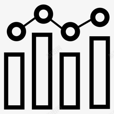 条形比例图条形图分析图表图标图标