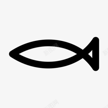 鱼钓鱼双鱼座图标图标