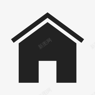 房子主页免抠png主页房子屋顶图标图标