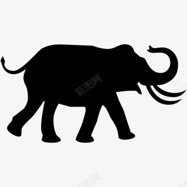 大象大象非洲动物图标图标