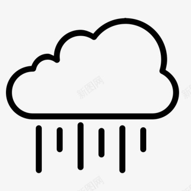 雨水云环境雨水图标图标