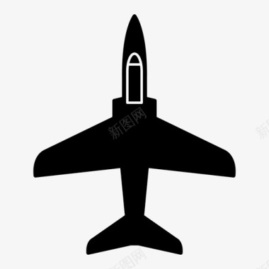 交通工具飞机喷气式战斗机军用图标图标