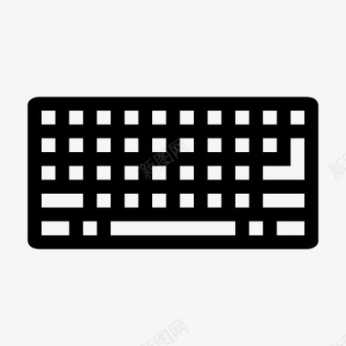 键盘回车键键盘电脑键盘游戏键盘图标图标