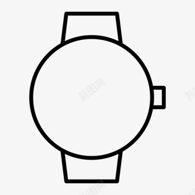 智能手表苹果智能手表科技图标图标
