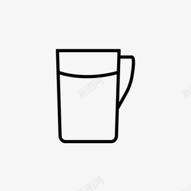 杯酿杯茶主题图标图标