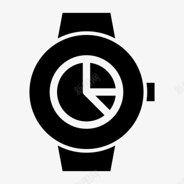 ppt统计图smartwatch饼图业务正图图标图标