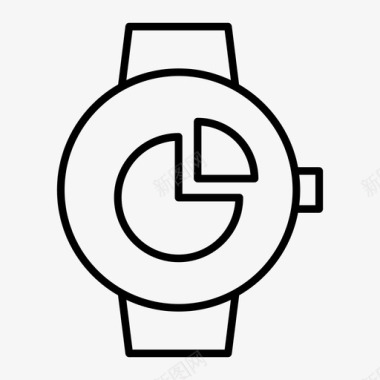 报告PNGsmartwatch饼图大数据业务图标图标