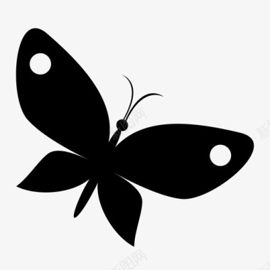 蝴蝶大自然春天图标图标