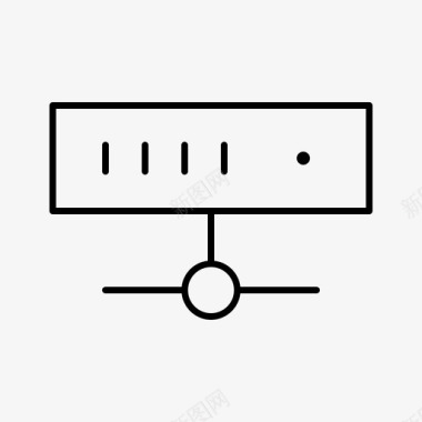 自动化服务器设备家庭自动化图标图标