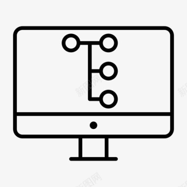 装修流程图标监控流程图图表层次结构图标图标