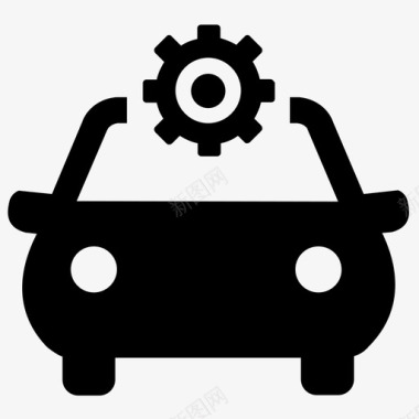 COG汽车保养汽车修理汽车服务图标图标