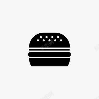 汉堡快餐麦当劳图标图标