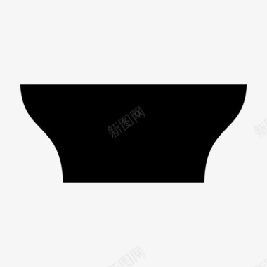 碗盆盆骨图标图标
