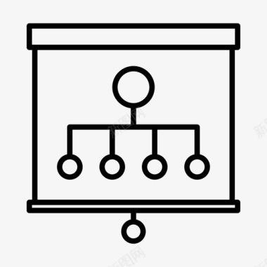 线图图形显示图表数据图标图标