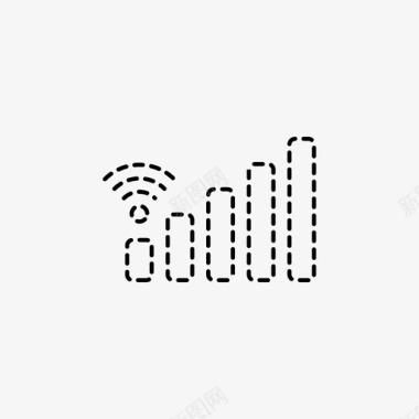 条漫信号移动信号信号条图标图标