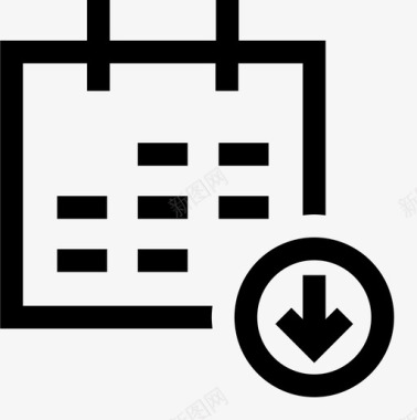 日程本日历月日程表图标图标