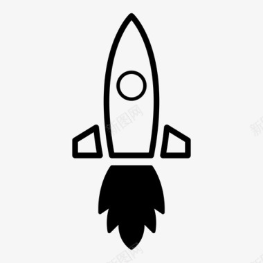 美国促销火箭美国宇航局火箭发射图标图标