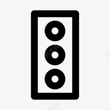交通灯红绿灯商业图标图标
