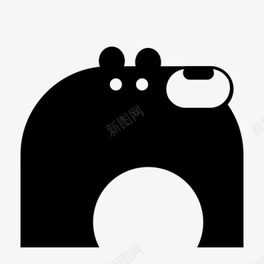 动物马戏团图标图标