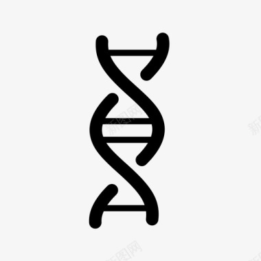 基因片段dna生物学细胞图标图标